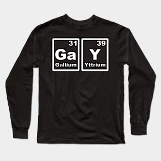 The gay periodic table Long Sleeve T-Shirt